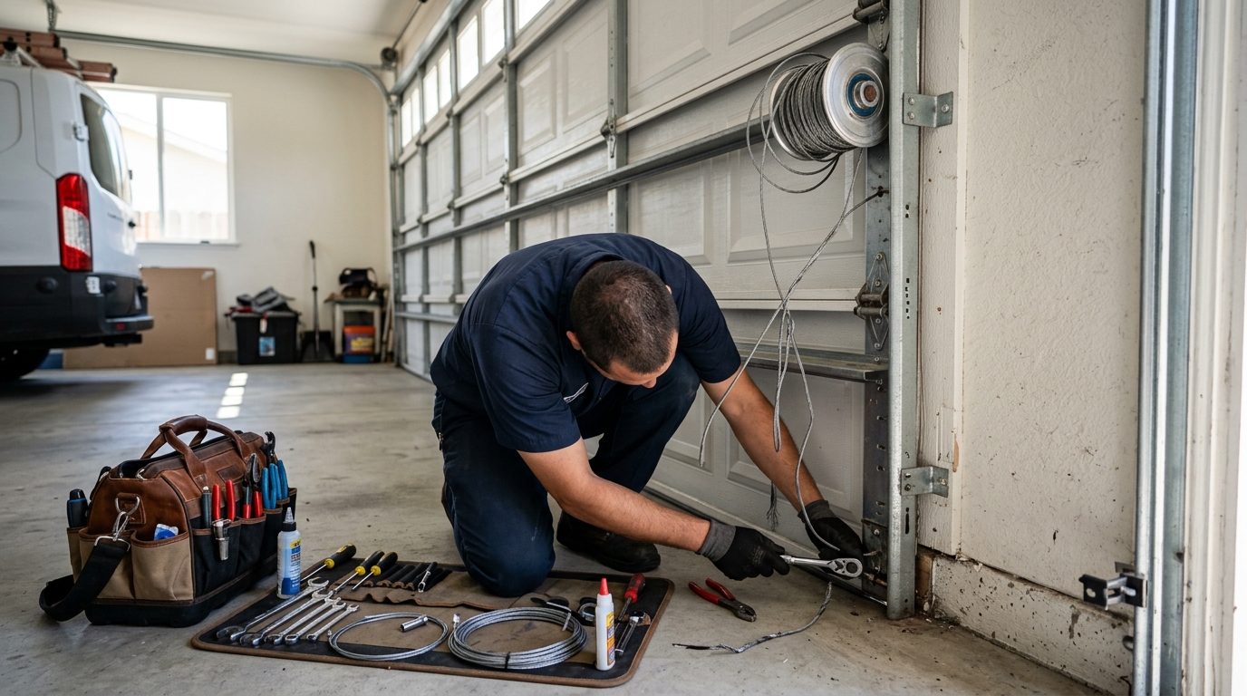 Garage Door Cable Repair