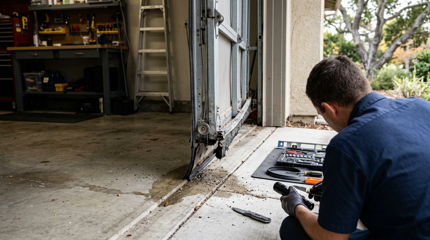 Garage Door Weather Seal Guide service photo